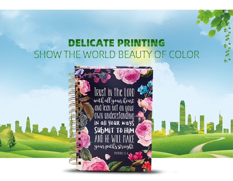 Hight Quality Hardcover Leather ecofriendly Notebook Printing In China