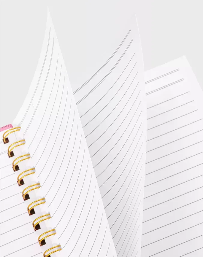 high quality custom journal notebook spiral