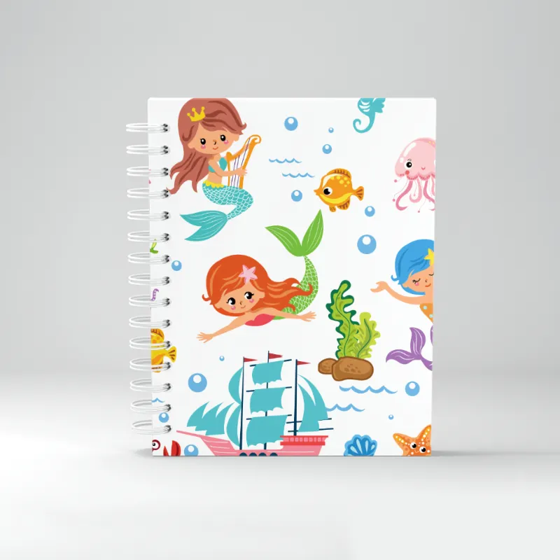 oem spiral notebook diary printing