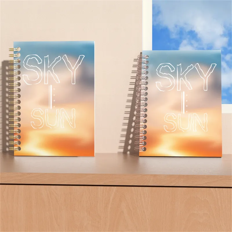 high quality oem spiral ring notebook