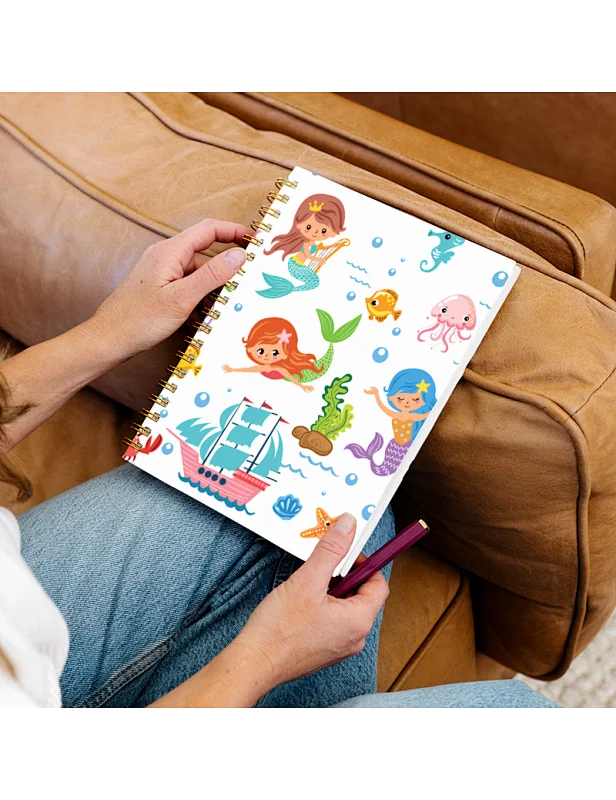 high quality spiral notebook diary