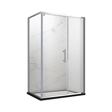 American Luxury Tempered Glass  Shower Enclosure Indoor  Bathroom Walk In Wet Bath Glass Shower Cabin