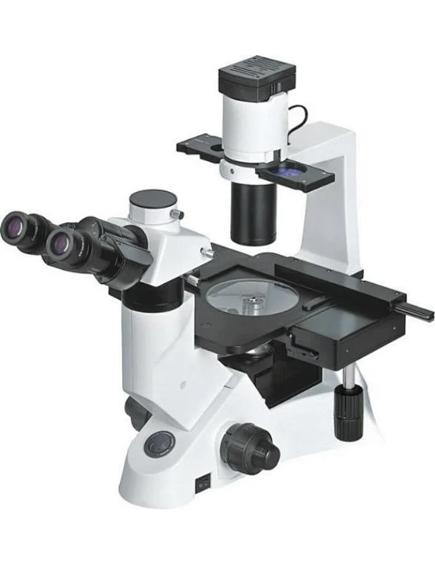 inverted biological microscope petri dish bacteria microscope hospital grade microscope