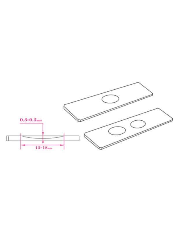Microscope Slides with Single Cavity,Concave Microscope Slides, Pre-cleaned Microscope Slides,for examining living micro-organisms