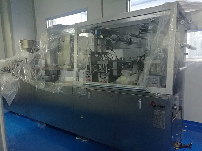 tablet production line project blister machine