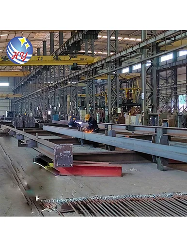 Steel structure processing plant