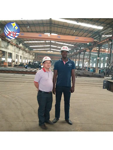 Steel structure processing plant