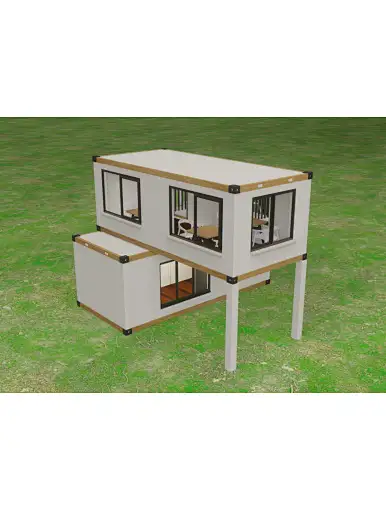 Two-story container house