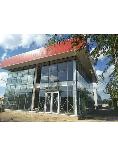 Prefab steel framing building with supermarket space