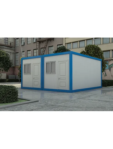 Customized prefab steel structure mobile flat pack container house