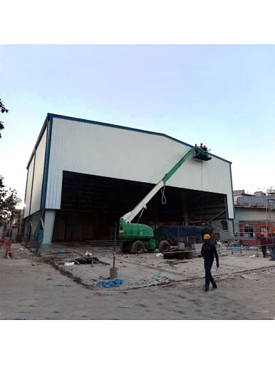 Free design industrial building metal prefabricated steel structure workshop design
