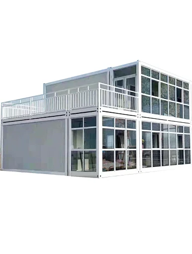 Double storey prefab house