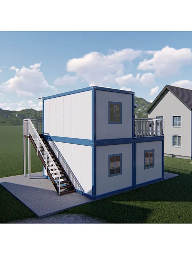 prefabricated modular container building