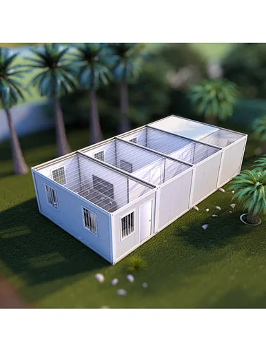 Beach House Assembled Container House Assembled