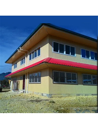 Prefabricated modular steel structure villa living can be customized