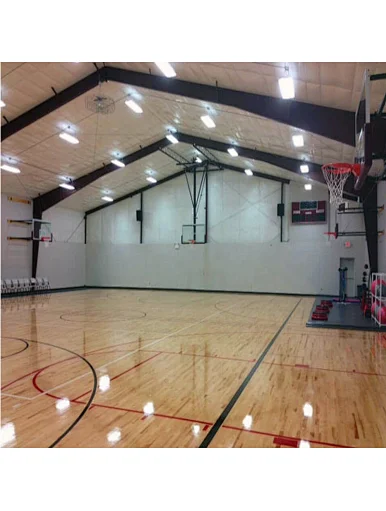 Prefab steel structure badminton hall