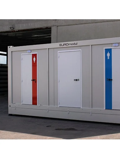 Factory prefabricated public toilets