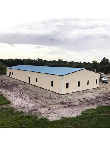 Prefab steel structure warehouse