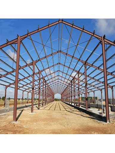 Prefab steel structure warehouse
