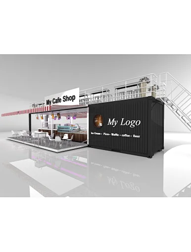 Folding Container House shop