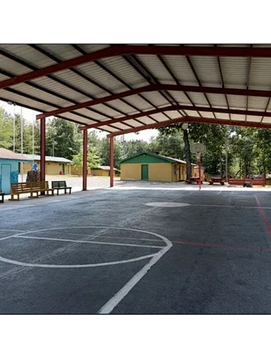Steel structure basketball court