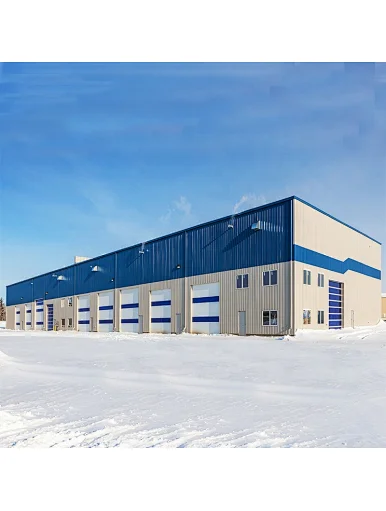Prefab steel structure warehouse