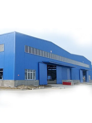 Steel structure storage center