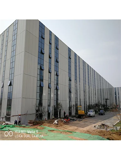 Prefabricated steel structure multi-storey workshop