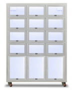 Micron room-temperature locker vending machine customized lockers 15 lockers