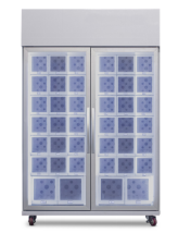 Micron refrigerated locker vending machine customized 40 lockers