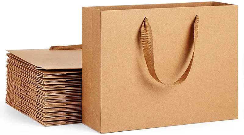 What is a brown paper bag made of?