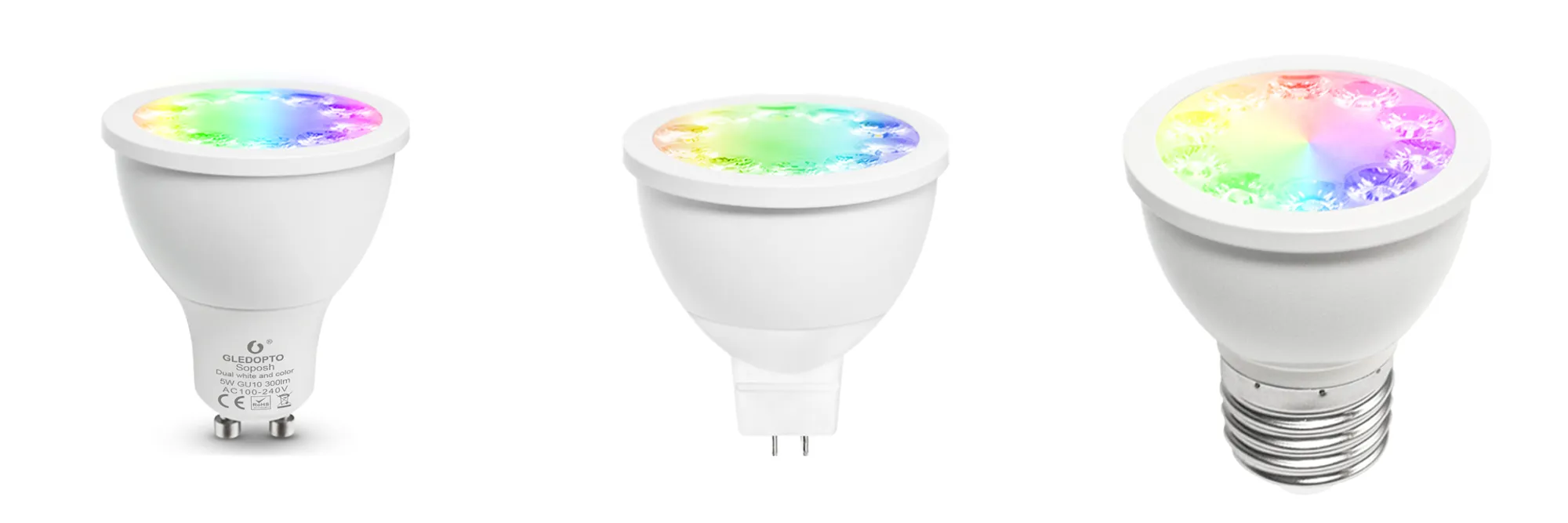 smart 12V rgb led spot lamp