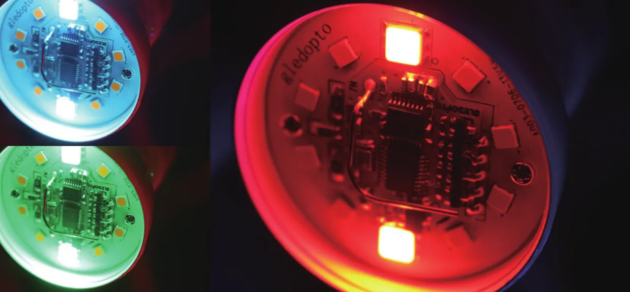 smart 12V rgb led spot lamp
