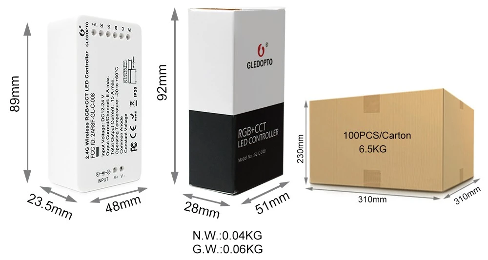 Zigbee rgb cct controller