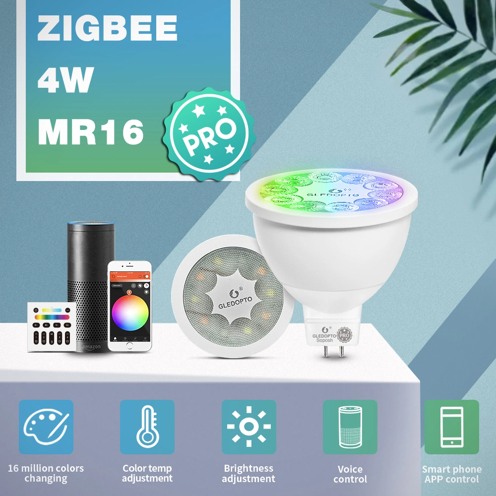 smart LED spotlight RGBW