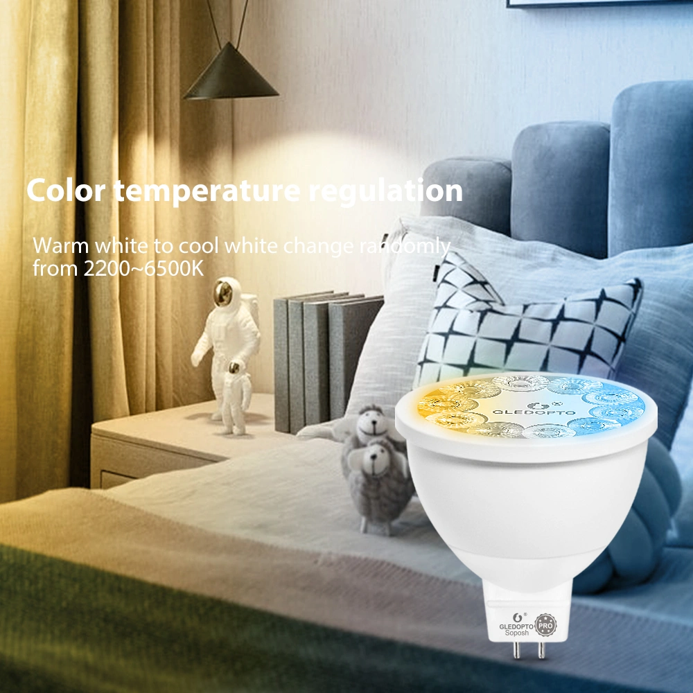 smart LED spotlight RGBW