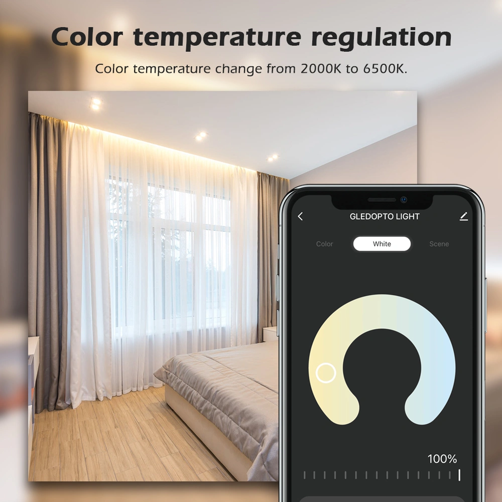 Wifi led light dimmer