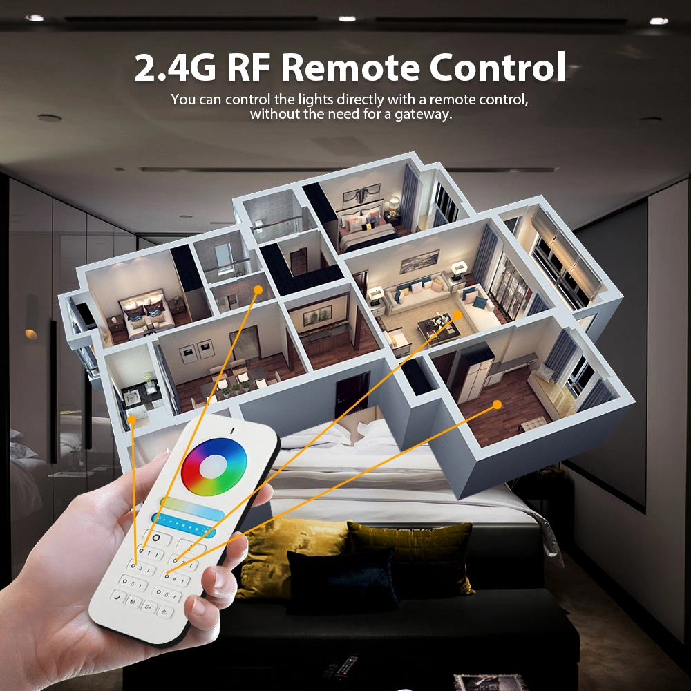 smart outdoor rgb led floodlight