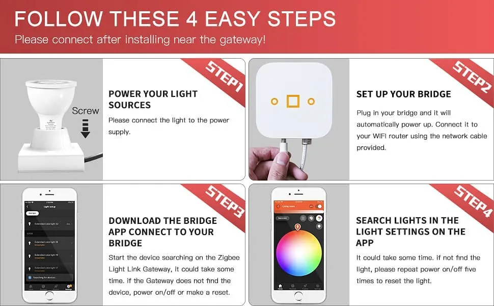 smart led lamp MR16