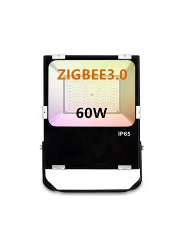 smart rgb led flood light 60W