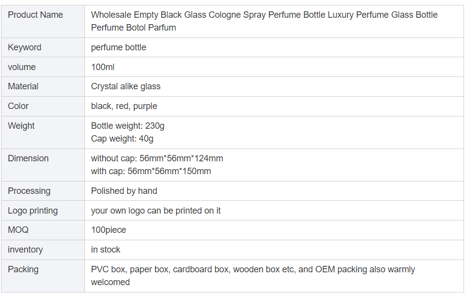 perfume bottle