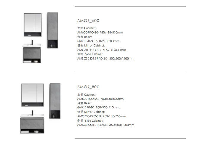 Custom modular bathroom cabinet wooden vanity ,Bath Furniture foshan China