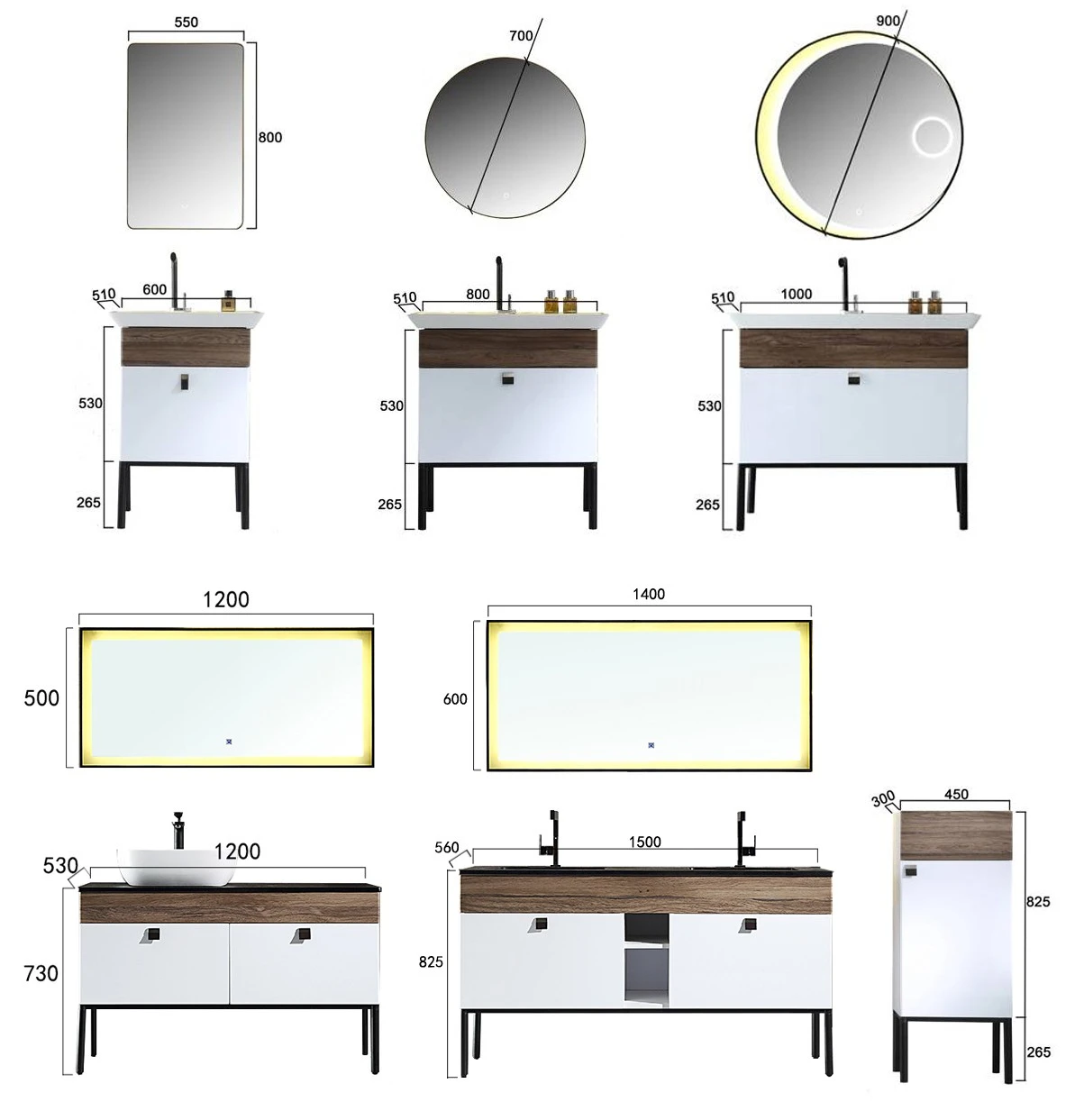 paint-free board bathroom cabinet