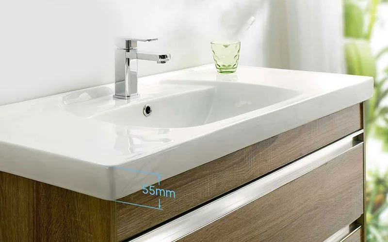 Cheap Price wood Floating bathroom cabinet Wall-hung-Cabinets
