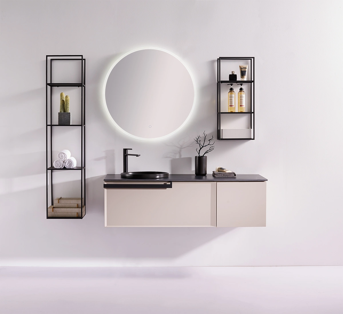 Simple Bathroom Cabinet But Extraordinary Taste
