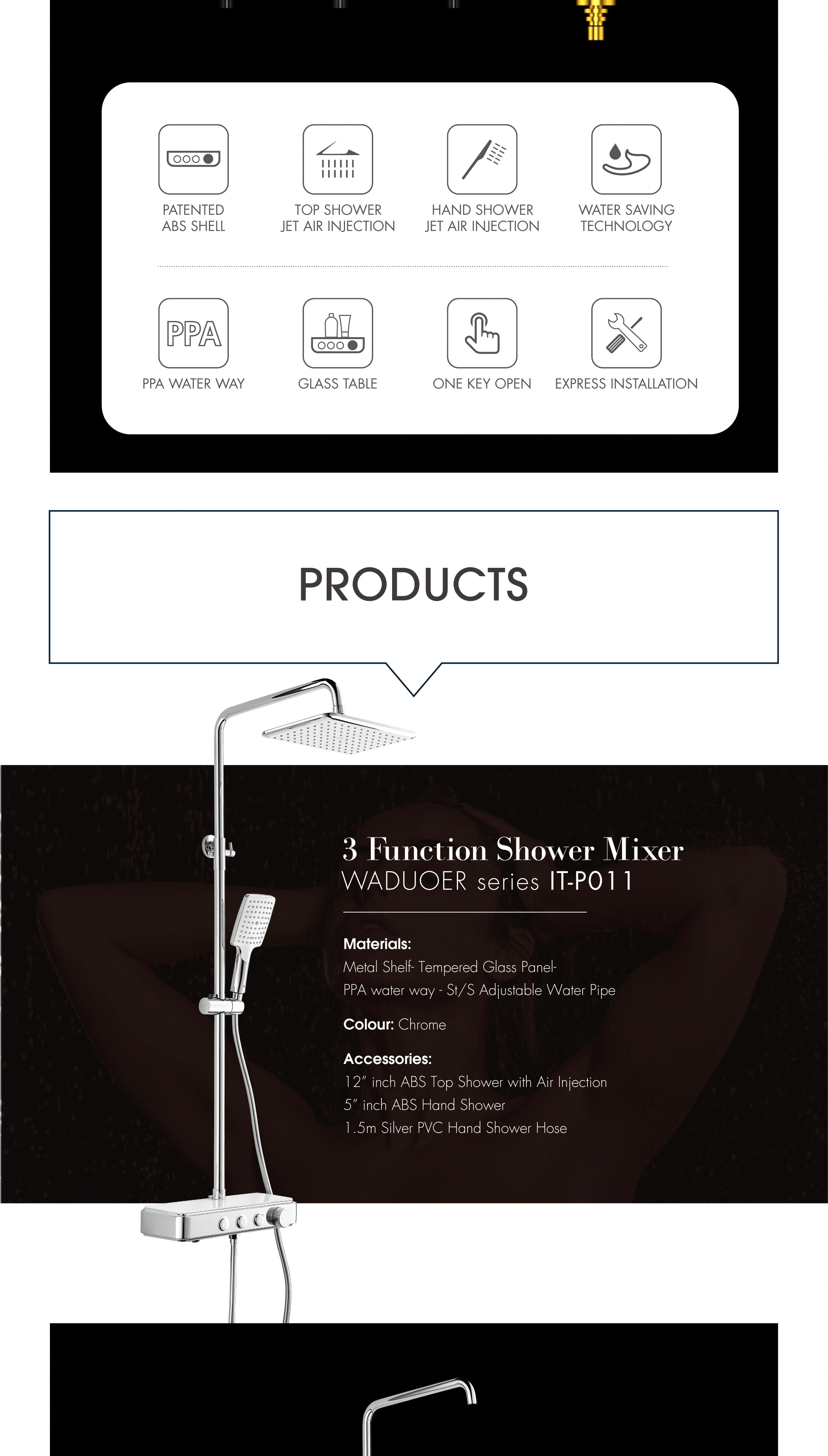 bathroom Shower China suppiler