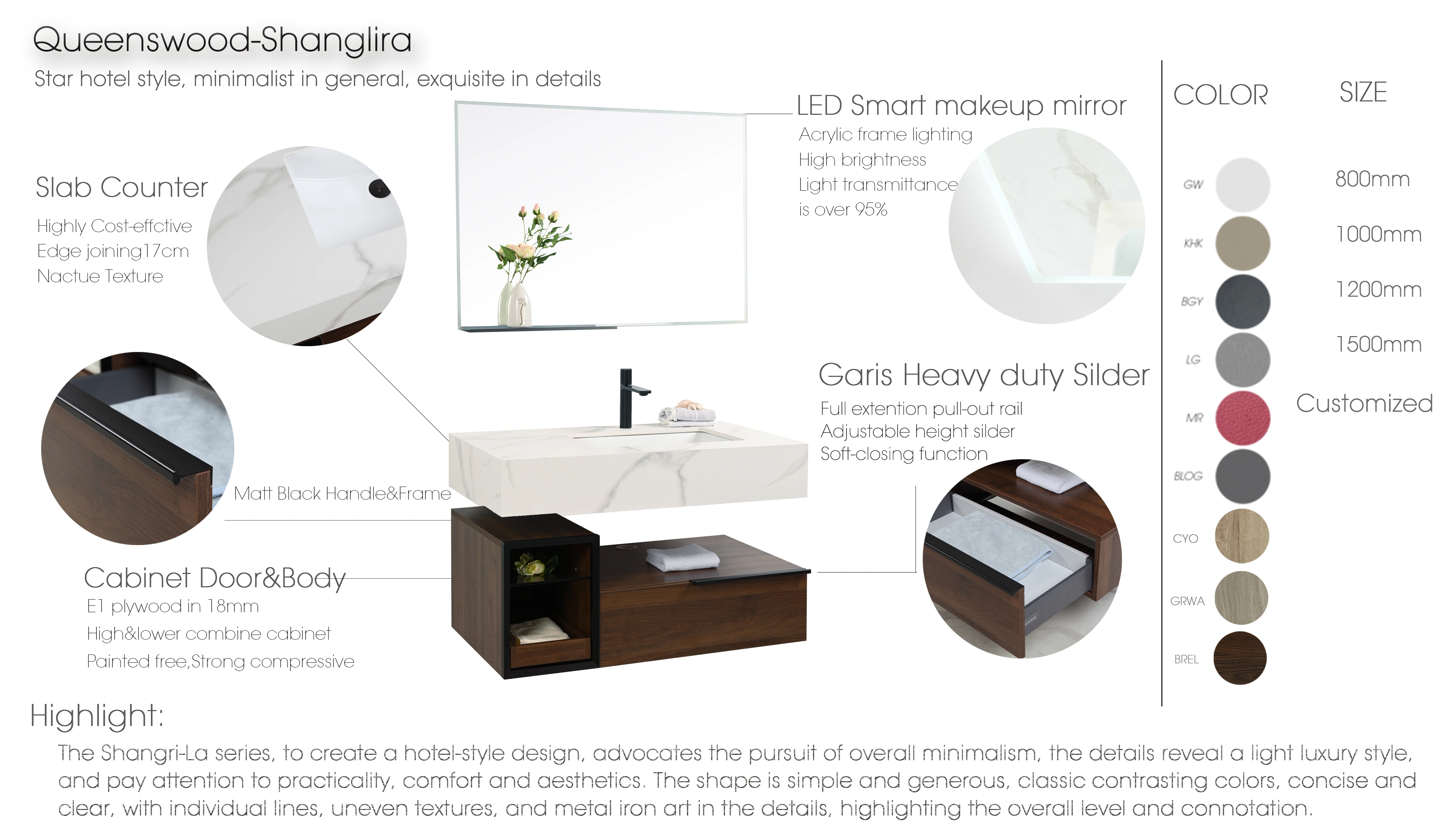Hotel Luxury marble bathroom cabinet unitantique bathroom wall cabinet modern Sintered stone bathroom vanities for sale top bathroom fcabinet brands the sanitaryware company