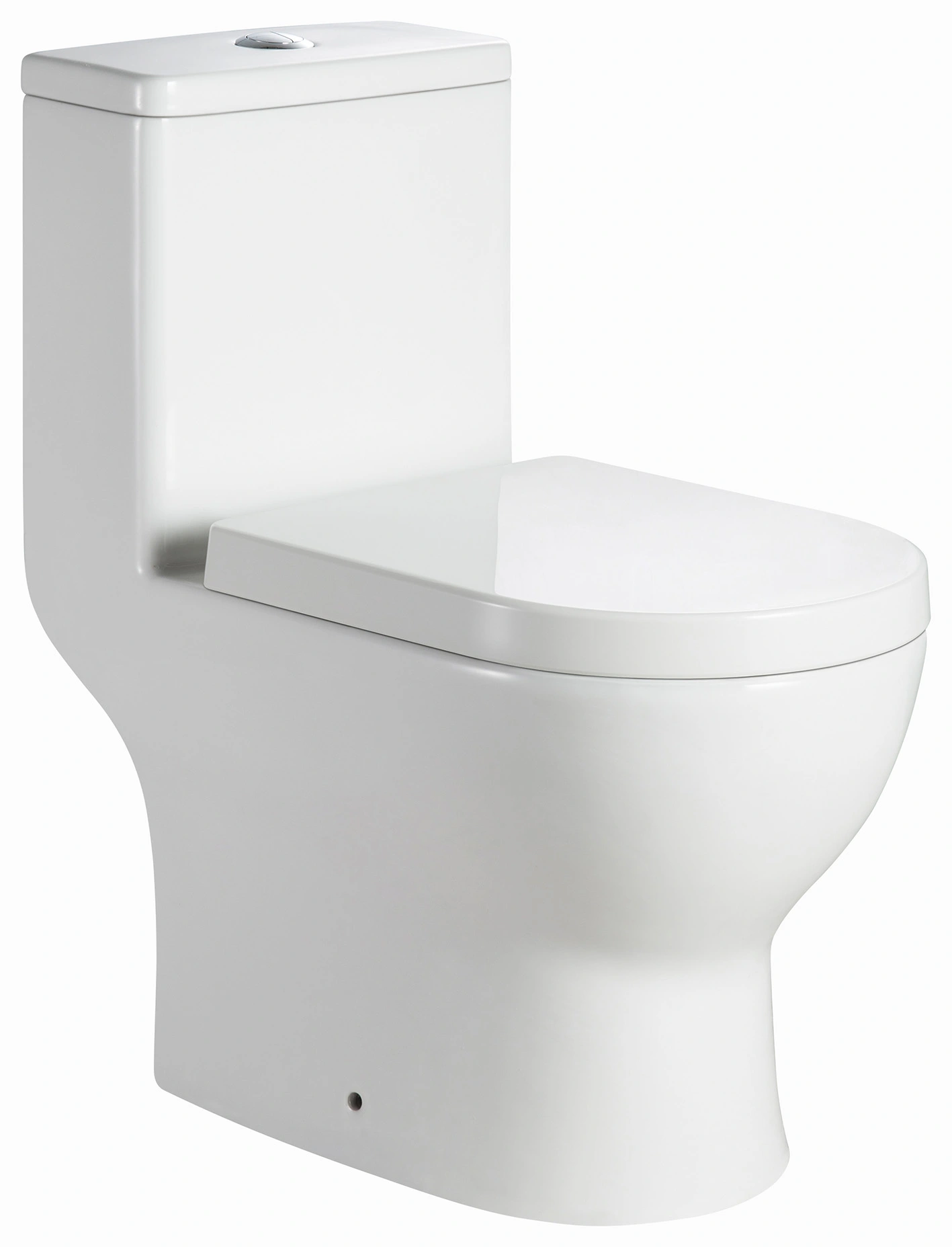 High quality ceramic human toilet western style flushing two pieces