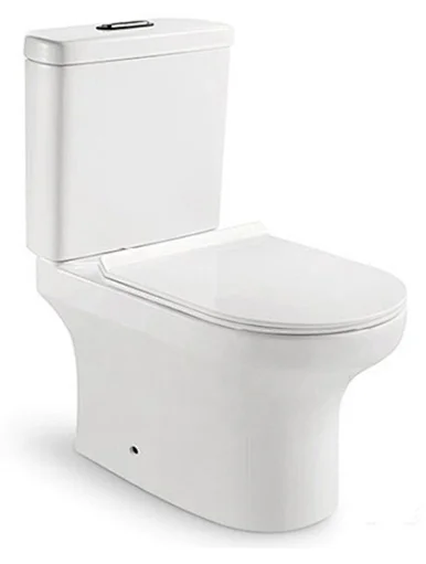 UF seat cover washdown two piece toilet