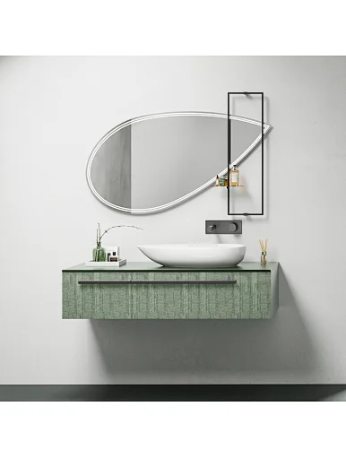 Modern bathroom cabinet with sink